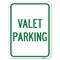 Signmission Valet Parking Heavy-Gauge Aluminum Rust Proof Parking Sign, 18" x 24", A-1824-22748 A-1824-22748 - alternate 1